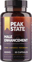 PEAK STATE Male Enhancement Capsules bottle, buy 3 bottles + get 2 free